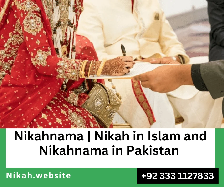 Nikahnama in Pakistan